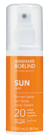 ANNEMARIE BORLIND Sun Care SPF20 saules aizsargsprejs, 100 ml