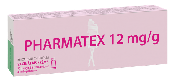 PHARMATEX  12 mg/g vaginal cream, 72 g