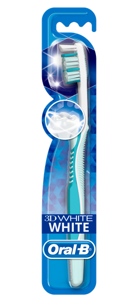 ORAL-B 3D White Medium зубная щётка, 1 шт.