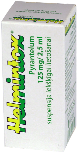 HELMINTOX 125mg/2.5ml suspension, 15 ml