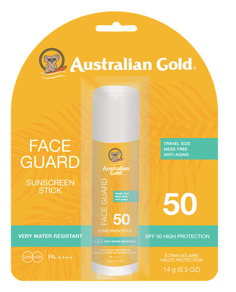 AUSTRALIAN GOLD SPF 50 Face Guard zīmulis, 14 g