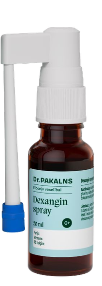 DR. PAKALNS Dexangin sprejs, 20 ml