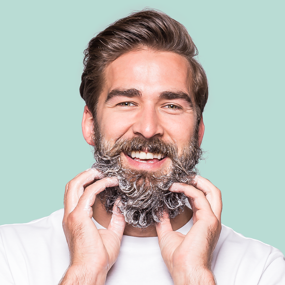 GRUUM Bard Beard and Hair cietais šampūns un ziepes, 50 g