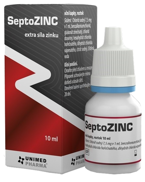 SEPTOZINC eye drops, 10 ml