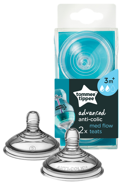 TOMMEE TIPPEE Anti-Colic 3 m+ pacifier, 2 pcs.