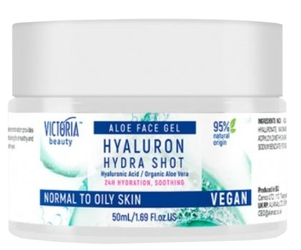 VICTORIA BEAUTY Hyaluron Hydra Shot Gel face cream, 50 ml