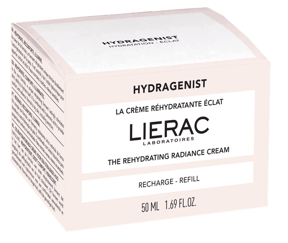 LIERAC Hydragenist The Rehydrating Radiance Refill sejas krēms, 50 ml