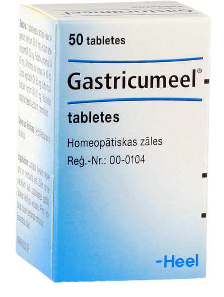 GASTRICUMEEL tabletes, 50 gab.