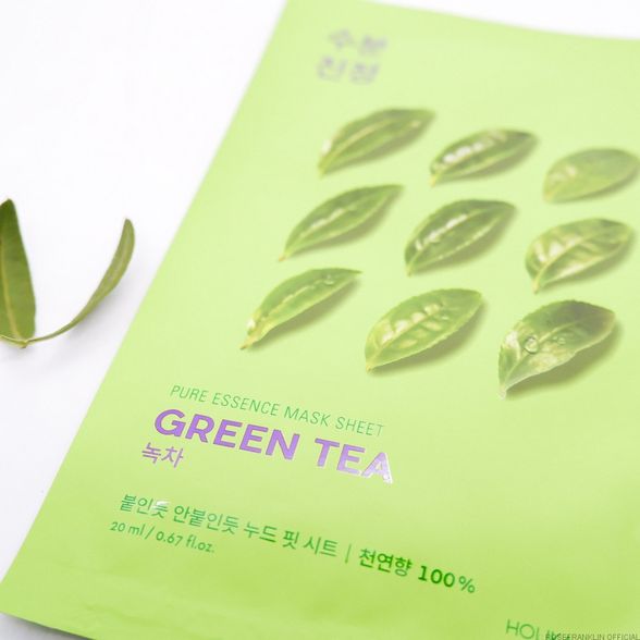 HOLIKA HOLIKA Pure Essence Green Tea маска для лица, 23 мл