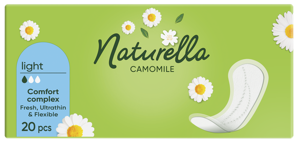 NATURELLA  Camomile Light ежедневные прокладки, 20 шт.