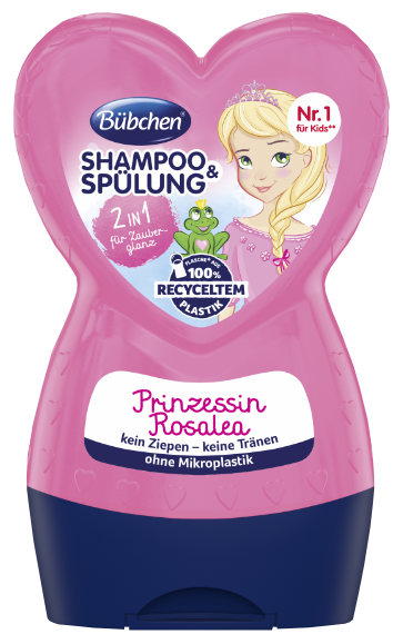 BUBCHEN Prinzessin Rosalea shampoo, 230 ml