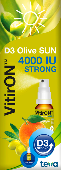VITIRON D3 Olive Sun 4000 IU Strong sprejs, 10 ml