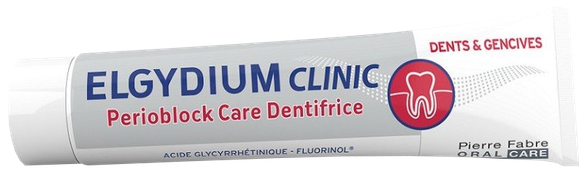 Elgydium Clinic Perioblock Care zobu pasta, 75 ml