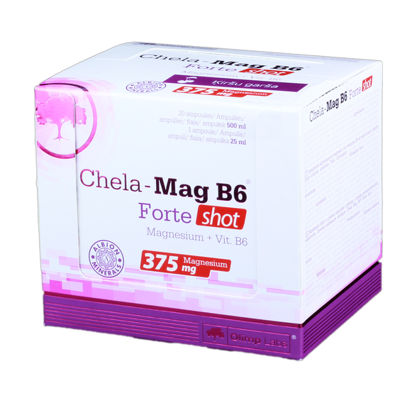 OLIMP LABS Chela - Mag B6 Forte Shot ampulas, 20 gab.