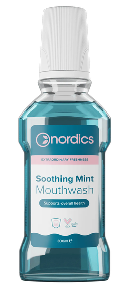 NORDICS Sooting Mint mouthwash, 300 ml