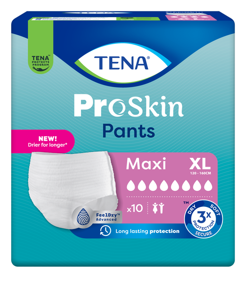 TENA Pants Maxi XL nappy pants, 10 pcs.