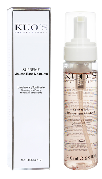 KUOS Supreme Rosa Mosqueta Cleansing and Toning cleansing foam, 200 ml