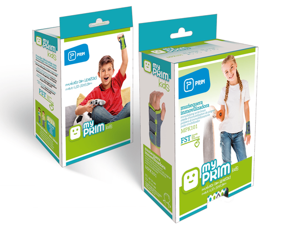 PRIM Kids MPK101 Size 1, Right Wrist Immobilisation and Fixation orthosis, 1 pcs.