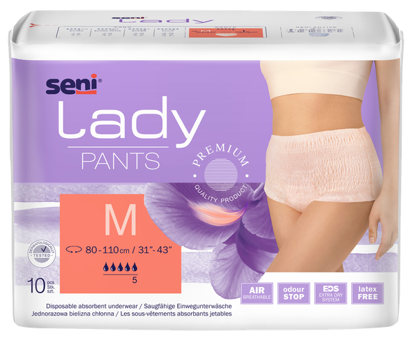 SENI Lady Pants M nappy pants, 10 pcs.