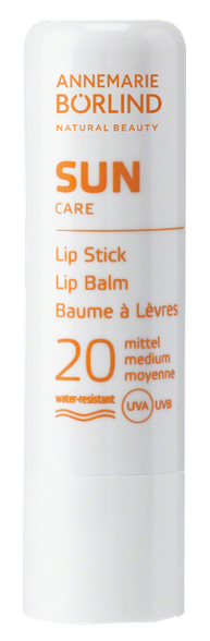 ANNEMARIE BORLIND Sun Care SPF 20 lūpu balzams, 5 ml