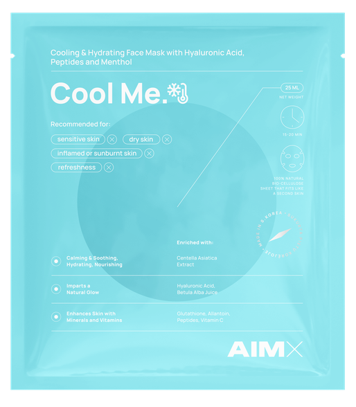 AIMX Cool Me facial mask, 1 pcs.