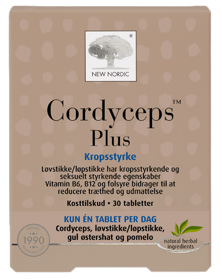 NEW NORDIC Cordyceps Plus pills, 30 pcs.