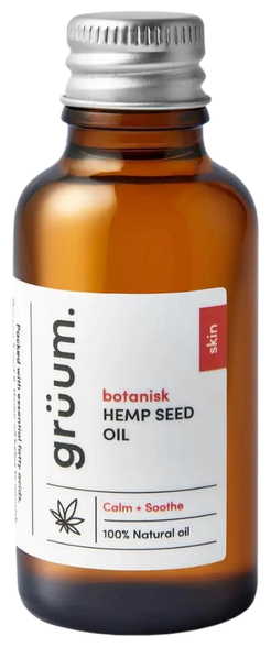 GRUUM Botanisk Hemp Seed масло для лица, 30 мл