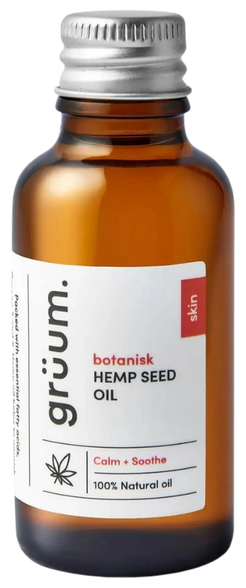 GRUUM Botanisk Hemp Seed face oil, 30 ml