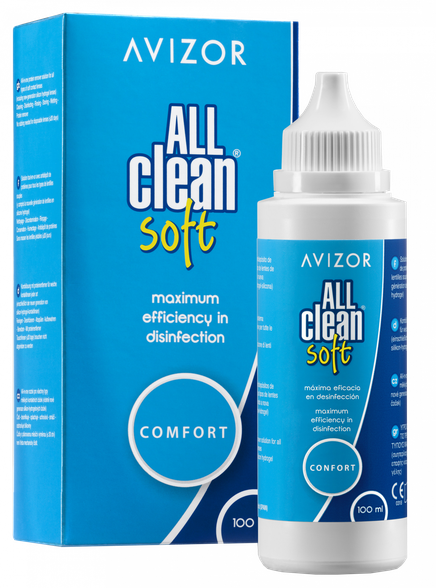 AVIZOR All Clean contact lens solution, 100 ml