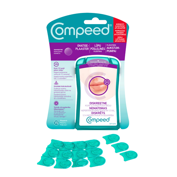 COMPEED cold sore healing patch, 15 pcs. | Mēness aptieka