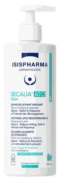 ISISPHARMA Secalia ATO Balm for atopic skin lipid-restoring balm, 400 ml