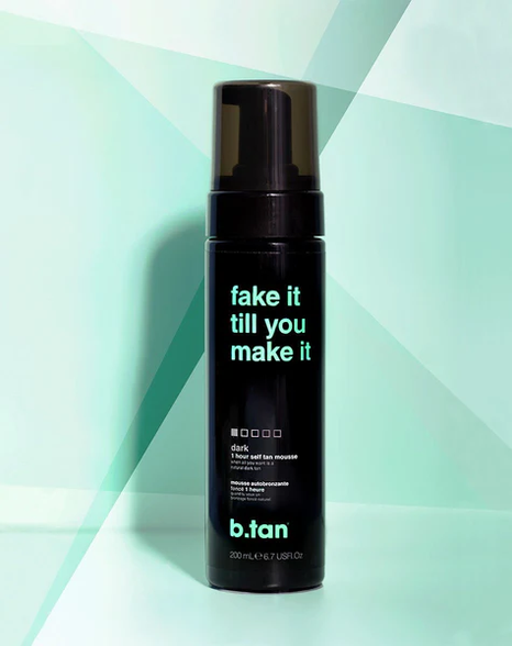 B.TAN Tanned Af self tanning mousse, 200 ml