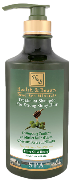 HEALTH&BEAUTY Dead Sea Minerals Olive Oil & Honey shampoo, 780 ml