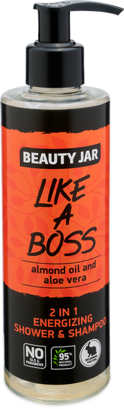 BEAUTY JAR Like A Boss shampoo/shower gel, 250 ml