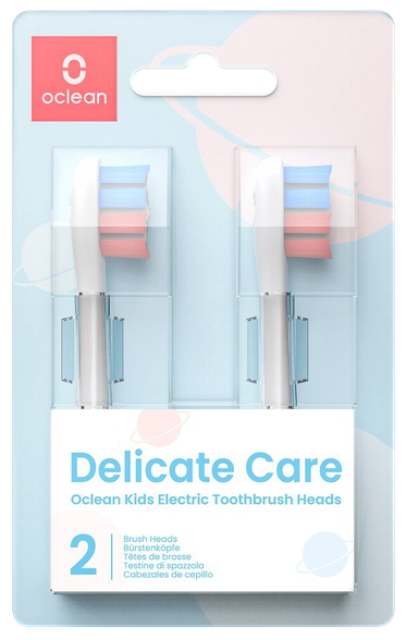 OCLEAN Electric Kids elektriskās zobu birstes uzgaļi, 2 gab.
