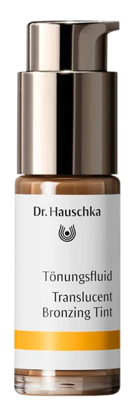 DR. HAUSCHKA Translucent Bronzing caurspīdīgais bronzera koncentrāts, 18 ml
