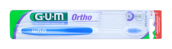 GUM Ortho zobu birste, 1 gab.