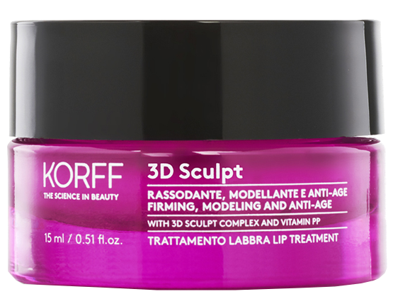 KORFF 3D Sculpt Contouring Antiaging lip care treatment, 15 ml