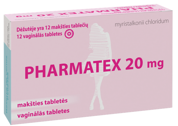 PHARMATEX  20 mg pills, 12 pcs.