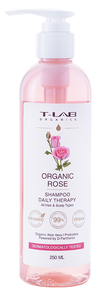 T-LAB Rose Daily Therapy shampoo, 250 ml