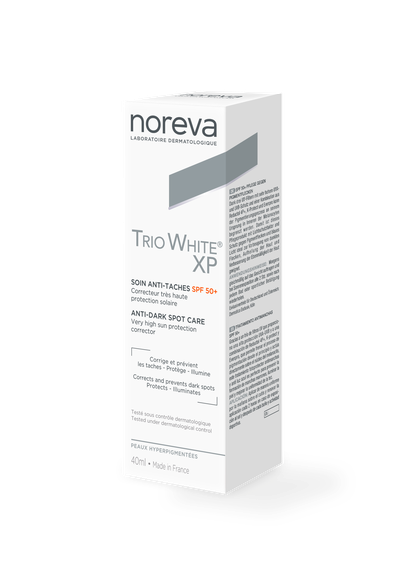 NOREVA Trio White XP Anti-dark spot care SPF 50+ sejas krēms, 40 ml