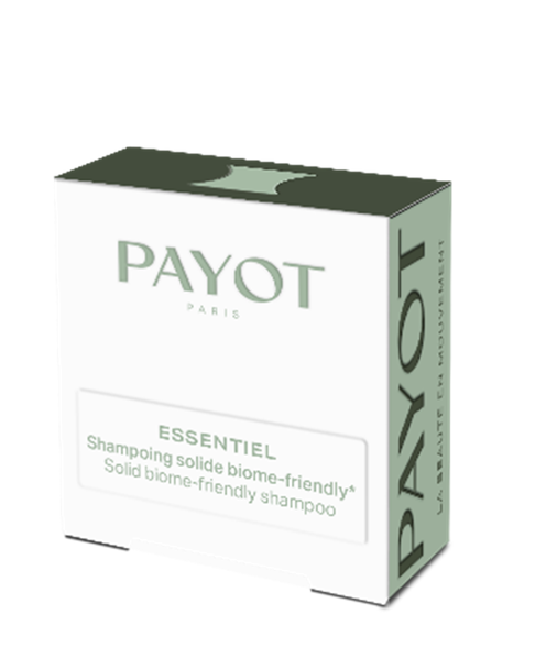 PAYOT Essentiel Solid Biome-Friendly cietais šampūns, 80 g