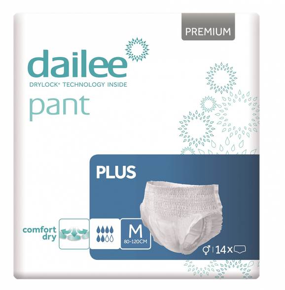 DAILEE Premium Pant Plus M biksītes, 14 gab.
