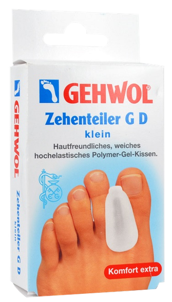 GEHWOL P-Gel Zehenteiler GD (размер S) межпальцевые разделители, 3 шт.