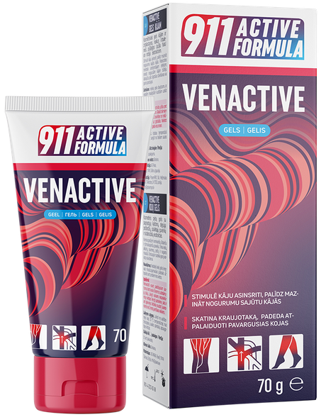 911 Active Formula Venactive гель, 70 г