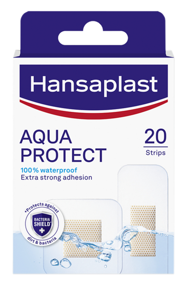 HANSAPLAST Aqua Protect plāksteris, 20 gab.