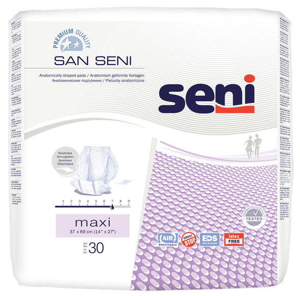 SENI San Maxi урологические прокладки, 30 шт.