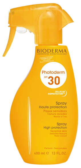 BIODERMA Photoderm SPF 30 Spray saules aizsarglīdzeklis, 400 ml