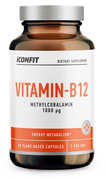ICONFIT Vitamin B12 kapsulas, 90 gab.