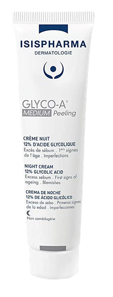 ISISPHARMA Glyco-A MEDIUM Peeling 12 % Night pīlings, 30 ml